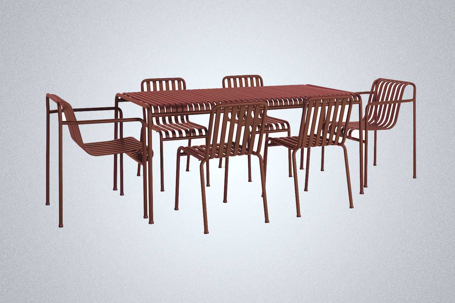 Design Within Reach Palissade Dining Set, Chairs